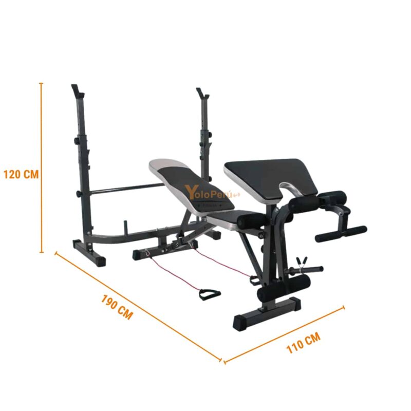 BANCA PLOMA CON RACK DESMONTABLE - Imagen 2
