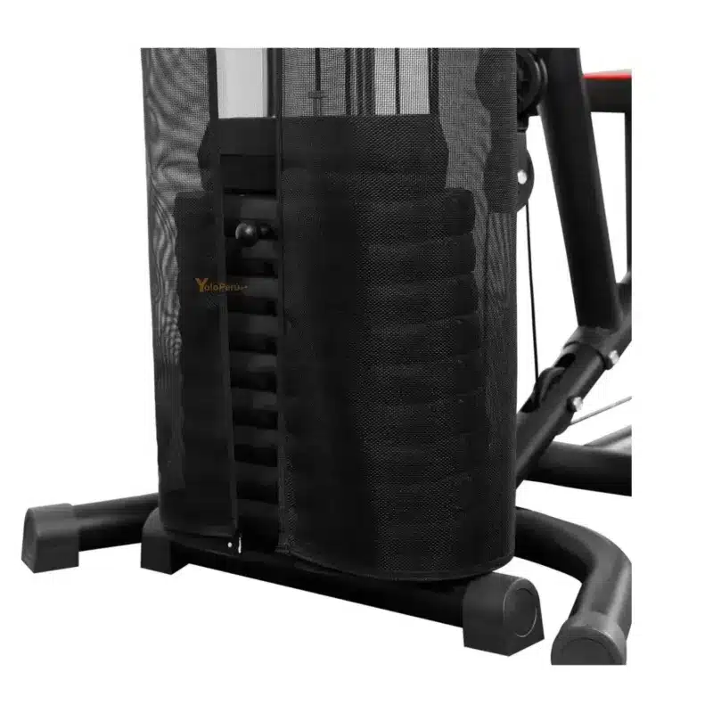 MINI GYM H7080A (4 PIEZAS) COLOR NEGRO REAL FITNESS - Imagen 3