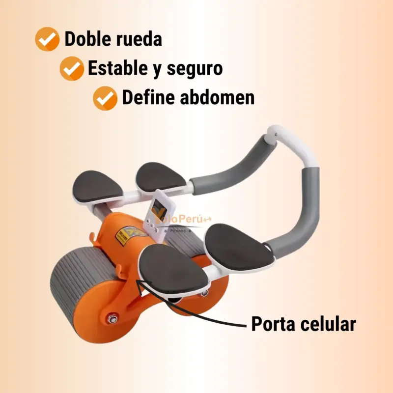 RUEDA ABDOMINAL CON TEMPORIZADOR - Imagen 3
