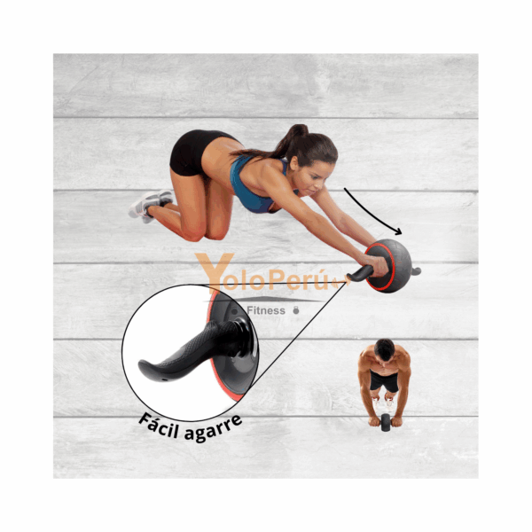 RUEDA ABDOMINAL RETRACTIL - Imagen 2