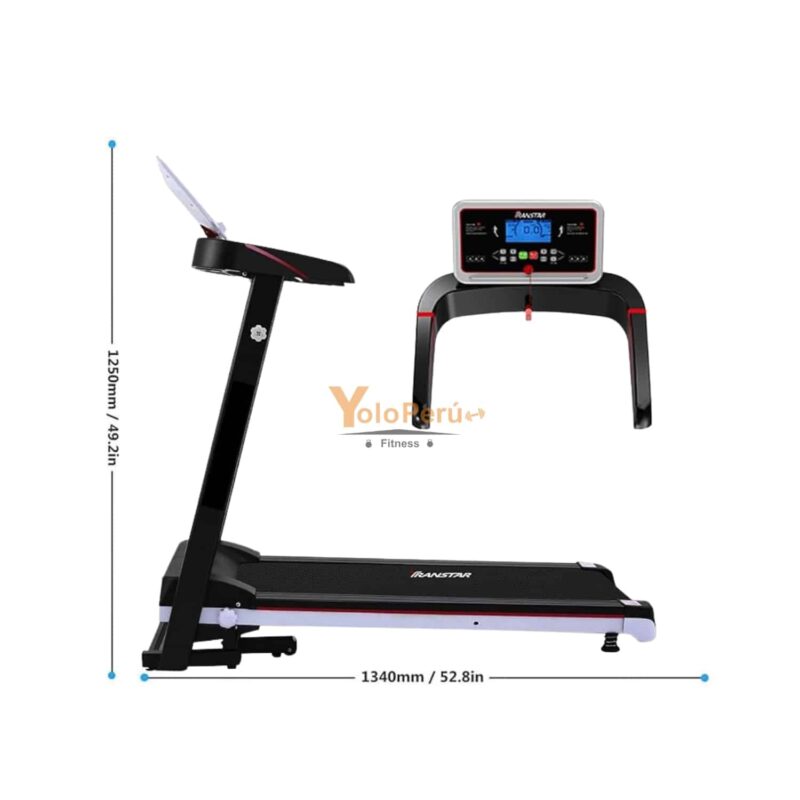 TROTADORA DE 2.0HP SOPORTE PESO 120KG VELOCIDAD 16KM/H EB-S900S - Imagen 2