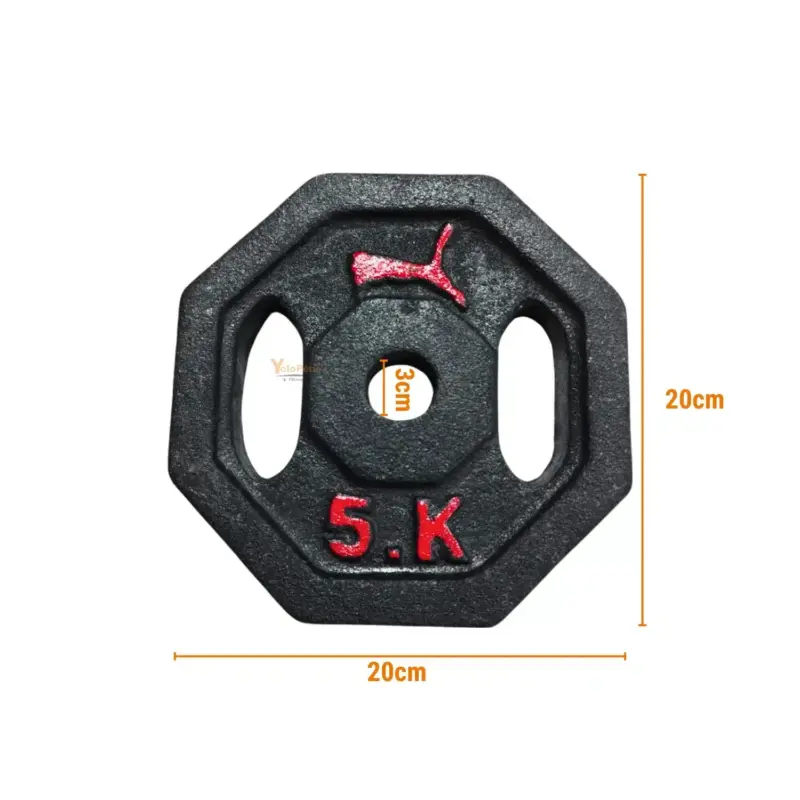 DISCOS 5KG HIERRO - Imagen 2