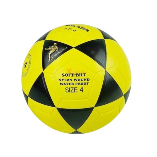 PELOTA DE FUTBOL #4 CUERO PU MIKASA - Imagen 2