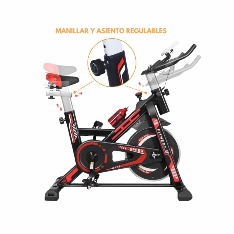 BICICLETA SPINNING DE 12KG MODELO BF800 - Imagen 7