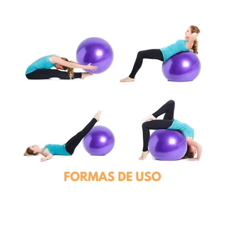 PELOTA DE YOGA 65 cm - Imagen 9
