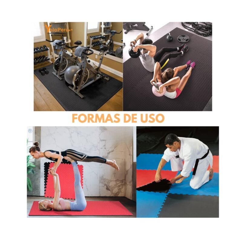 PISO TATAMI GOMA EVA 100x100x2.5CM - Imagen 6