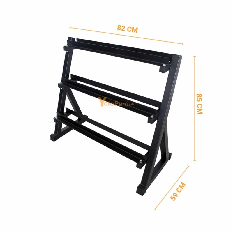 RACK DE MANCUERNAS 3 NIVELES - Imagen 3