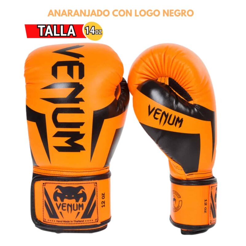GUANTES DE BOX VENUM LOGO NEGRO - Imagen 7