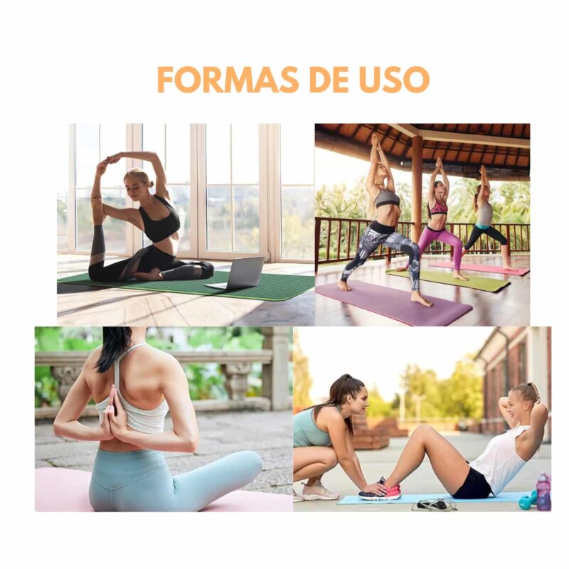 MAT DE YOGA 6MM DOBLE CARA - Imagen 3