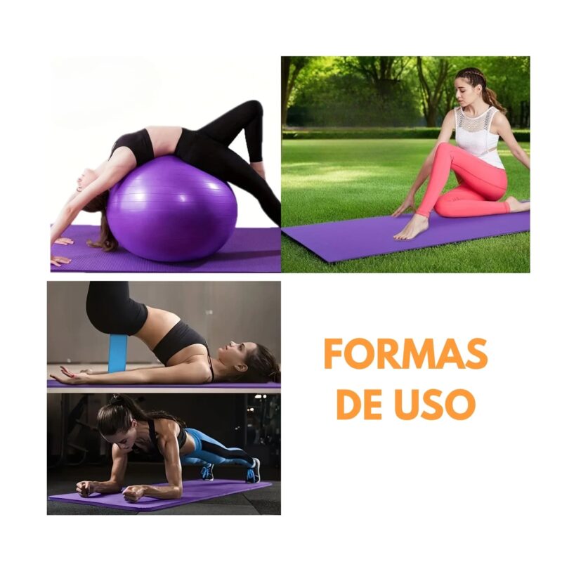 MAT DE YOGA 6MM PVC ECOLOGIC - Imagen 2