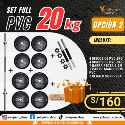 SET FULL PVC 20KG - OPCIÓN 2