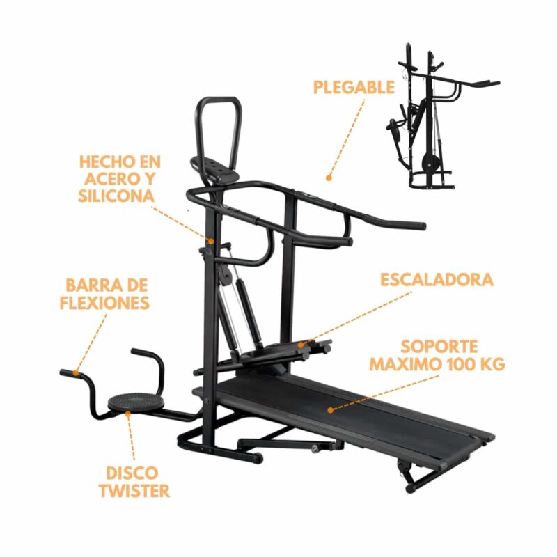 TROTADORA MECANICA MULTIFUNCIONAL 4 EN 1 - OFERTA - Imagen 3